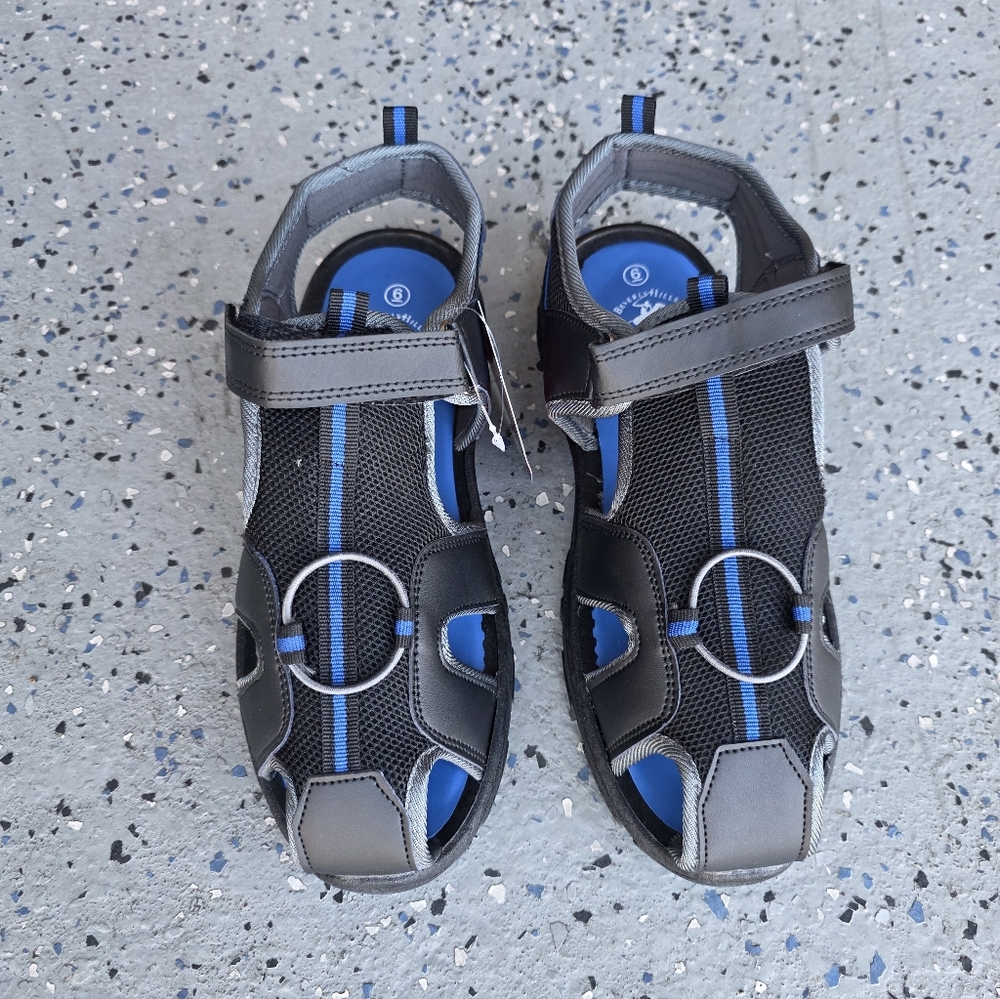 Beverly Hills Boys Closed Toe Sandals